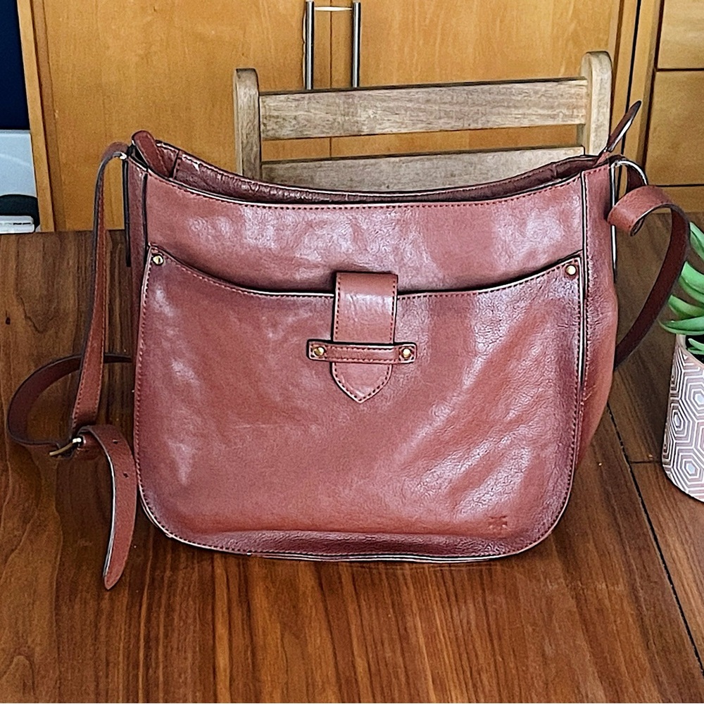 Frye Olivia Crossbody Leather Bag